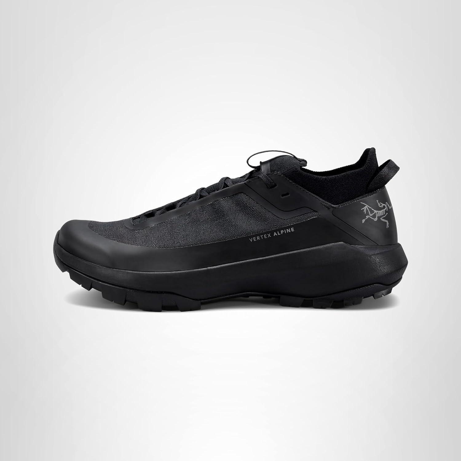 imageArcteryx Vertex Alpine Shoe Mens Fast Light Supportive Approach ShoeBlackBlack