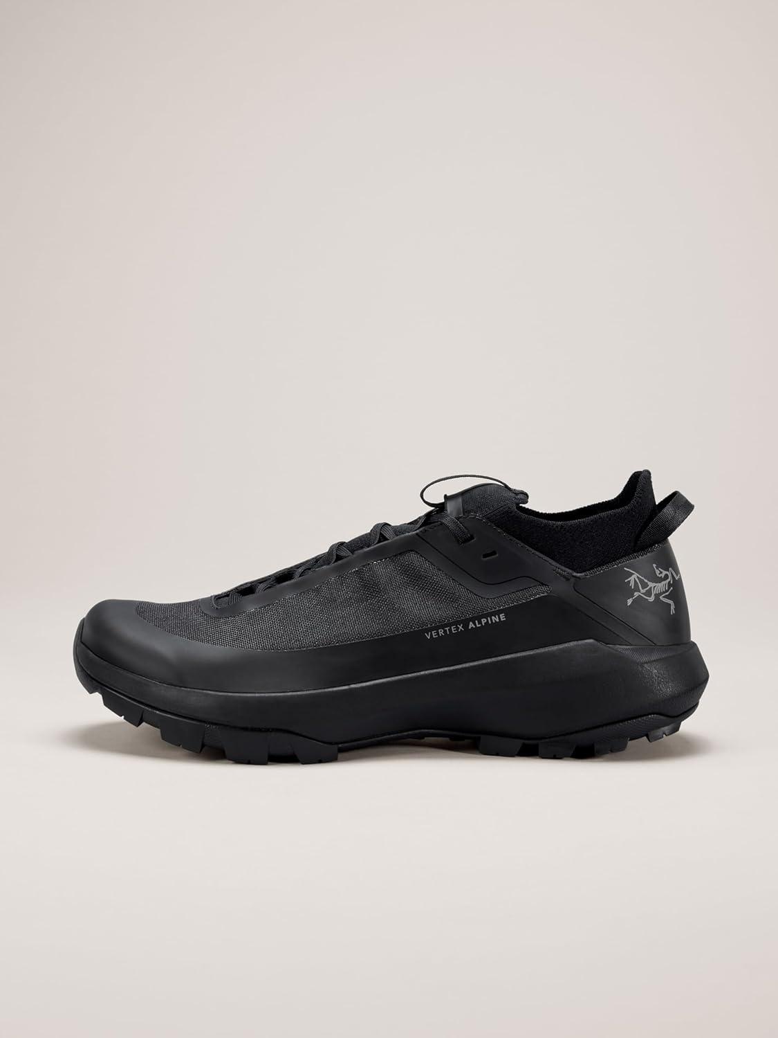 imageArcteryx Vertex Alpine Shoe Mens Fast Light Supportive Approach ShoeBlackBlack