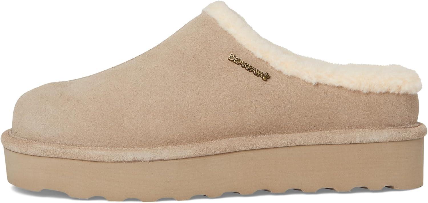 imageBEARPAW Womens Izzy Platform Lo SlipperMushroom