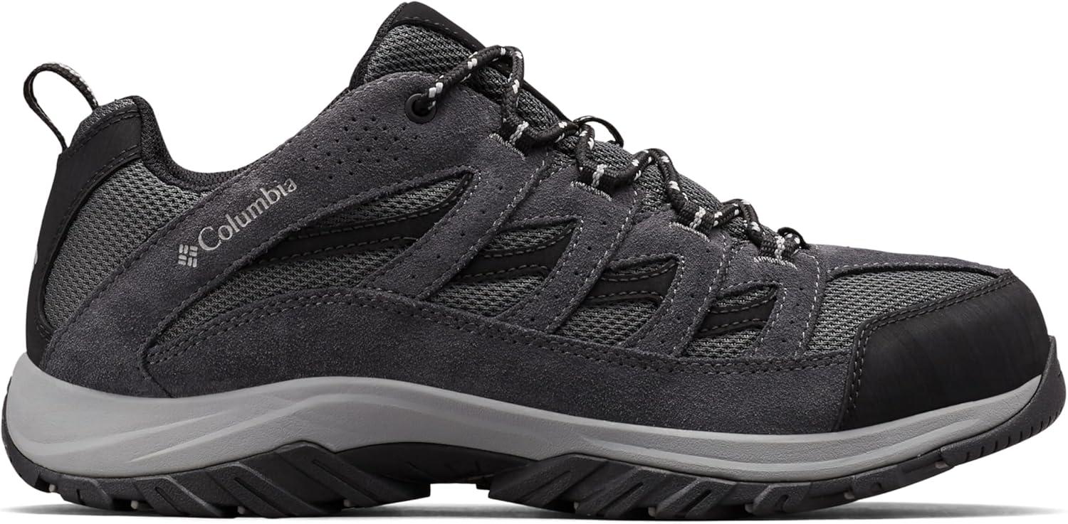 imageColumbia Mens Newton Ridge Plus II Suede Waterproof Boot Wide Breathable HighTraction GripBlackGraphite