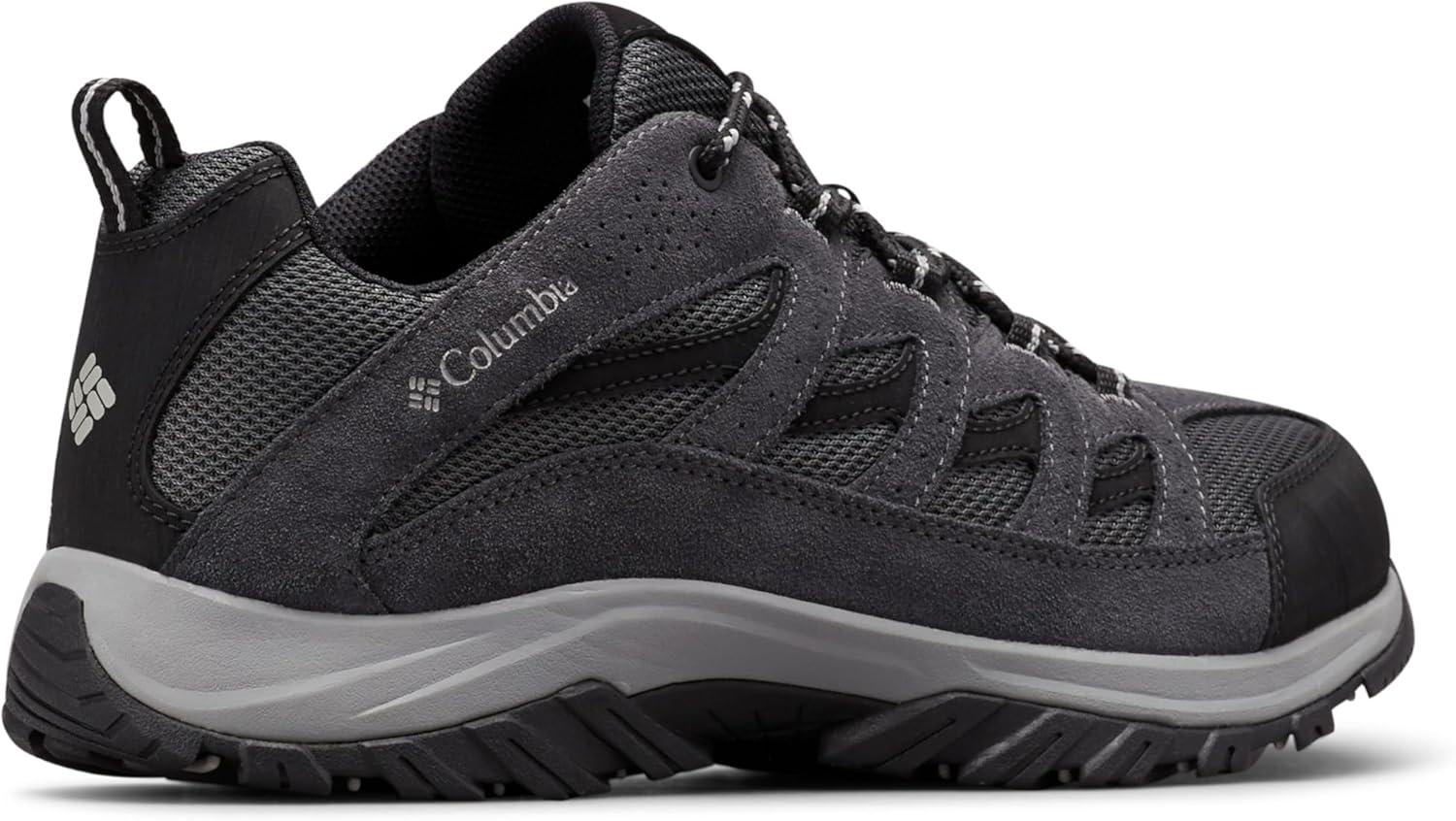 imageColumbia Mens Newton Ridge Plus II Suede Waterproof Boot Wide Breathable HighTraction GripBlackGraphite