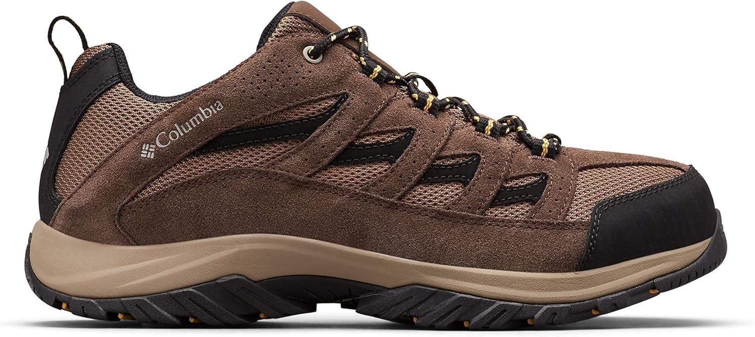 imageColumbia Mens Newton Ridge Plus II Suede Waterproof Boot Wide Breathable HighTraction GripDark BrownBaker