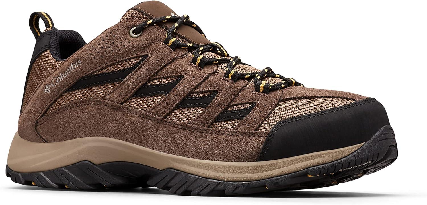 imageColumbia Mens Newton Ridge Plus II Suede Waterproof Boot Wide Breathable HighTraction GripDark BrownBaker