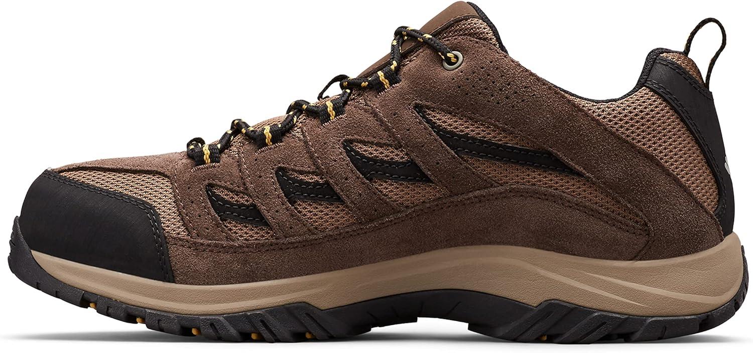imageColumbia Mens Newton Ridge Plus II Suede Waterproof Boot Wide Breathable HighTraction GripDark BrownBaker