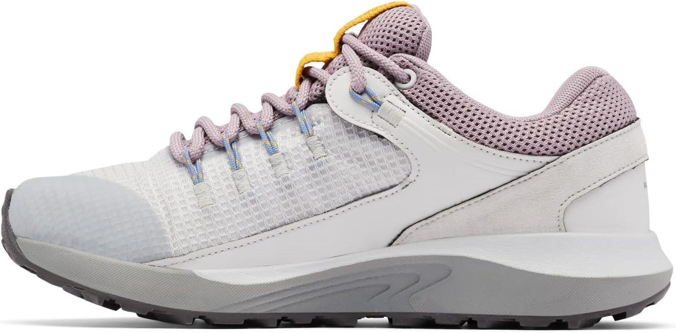 imageColumbia Mens Newton Ridge Plus II Suede Waterproof Boot Wide Breathable HighTraction GripGrey IceShale Mauve