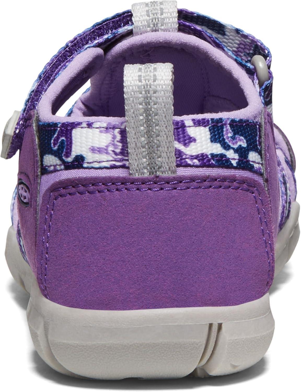 imageKEEN Boys Seacamp II CNX Sandal Little KidCamoTillandsia Purple
