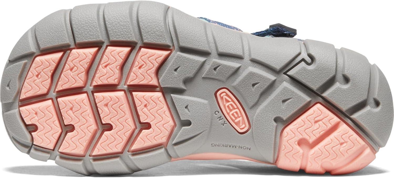 imageKEEN Boys Seacamp II CNX Sandal Little KidFlint StoneOcean Wave