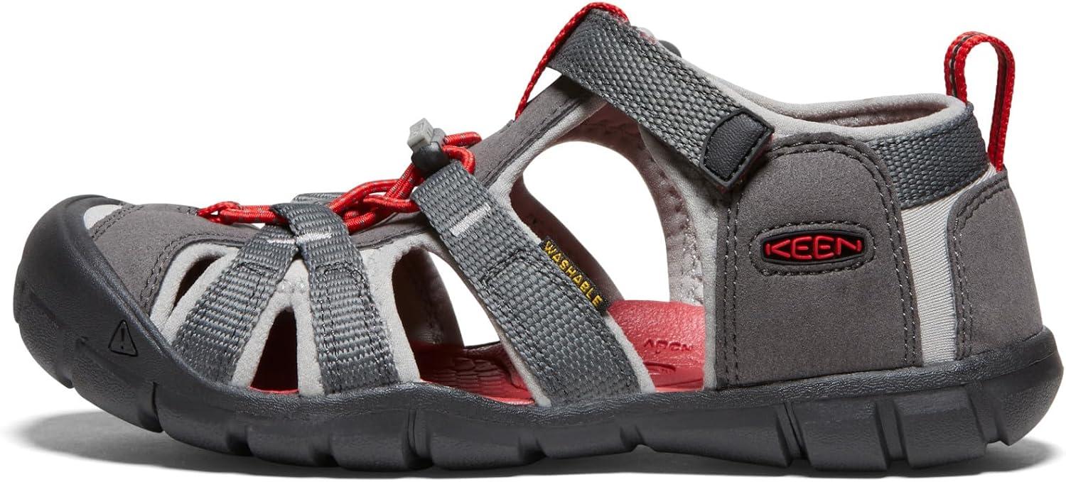 imageKEEN Boys Seacamp II CNX Sandal Little KidMagnetDrizzle