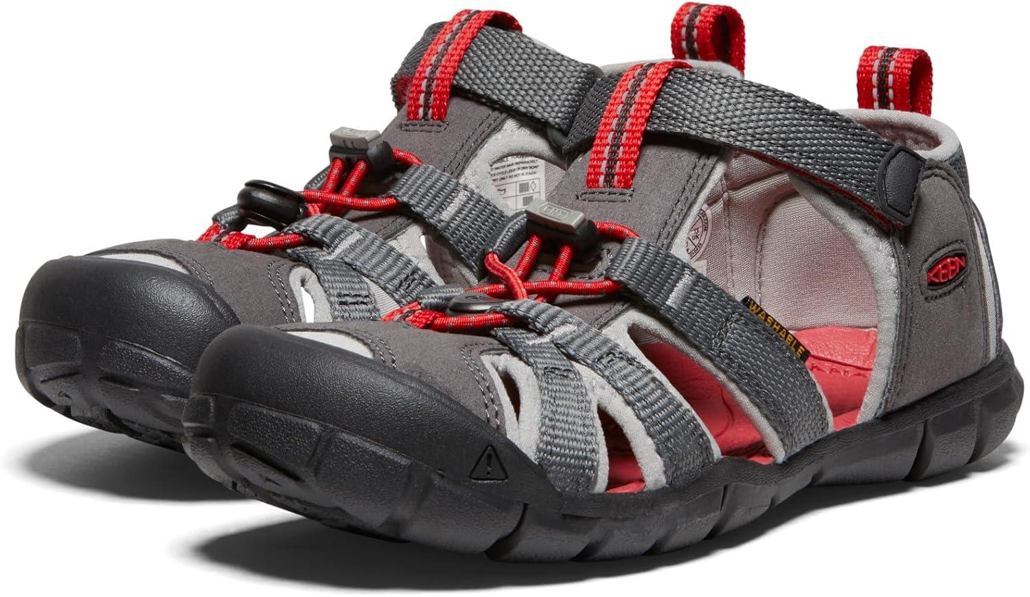 imageKEEN Boys Seacamp II CNX Sandal Little KidMagnetDrizzle