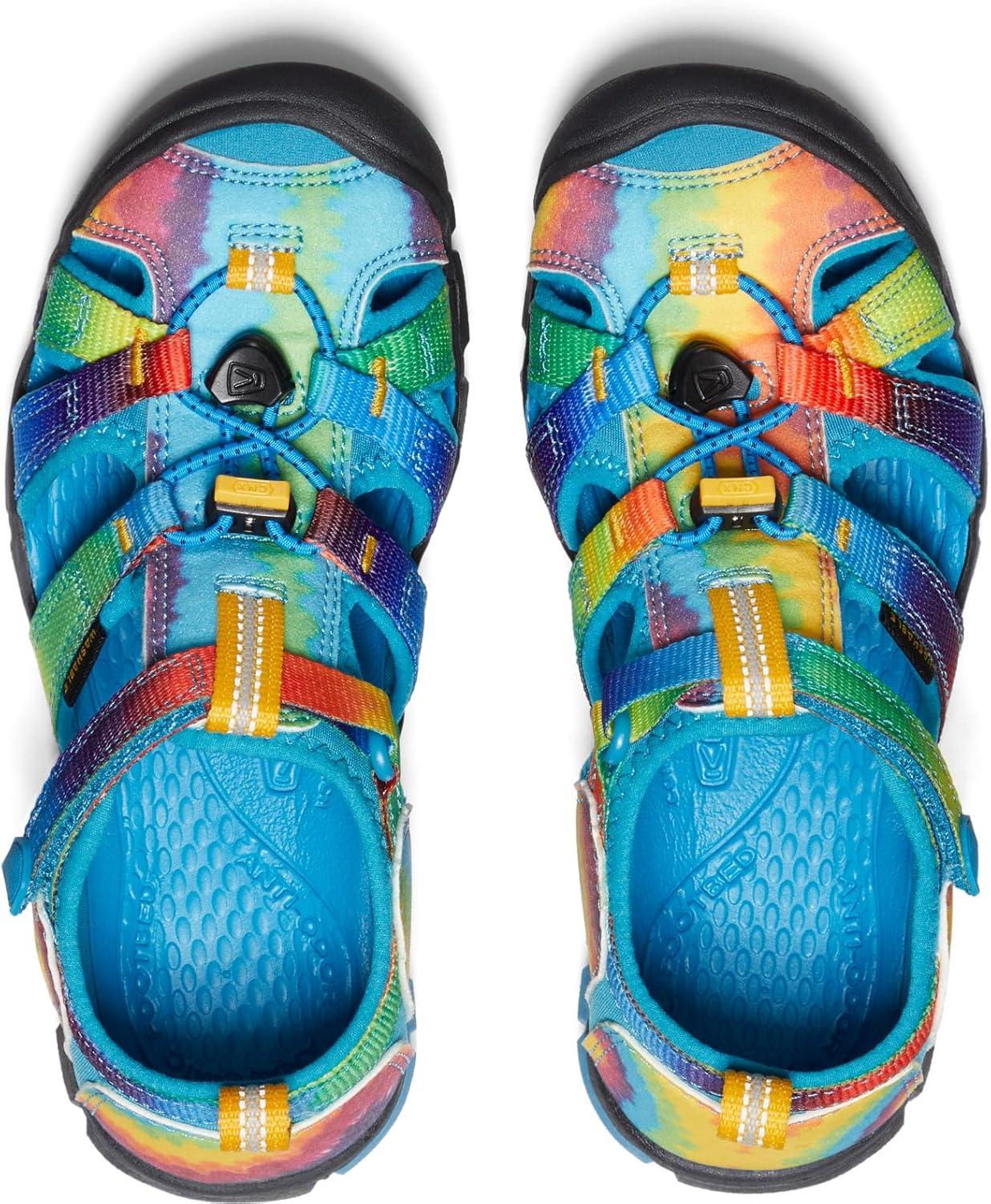 imageKEEN Boys Seacamp II CNX Sandal Little KidVivid BlueOriginal Tie Dye