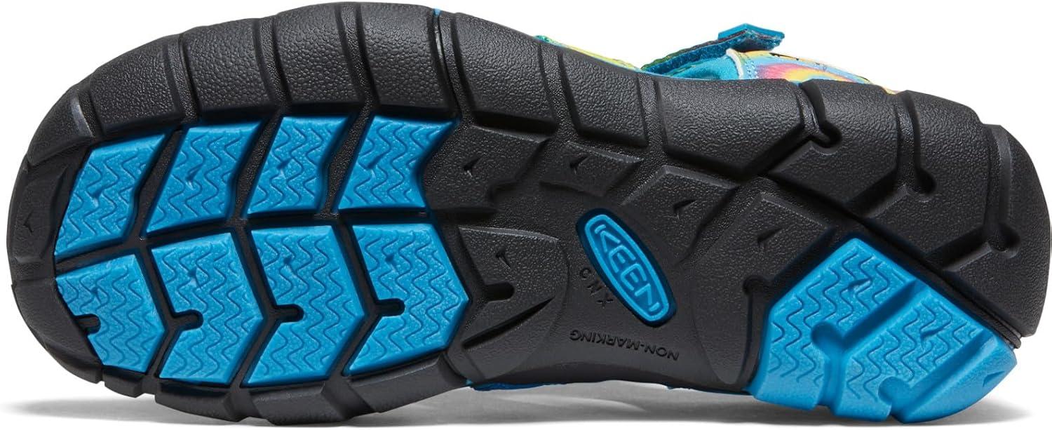 imageKEEN Boys Seacamp II CNX Sandal Little KidVivid BlueOriginal Tie Dye