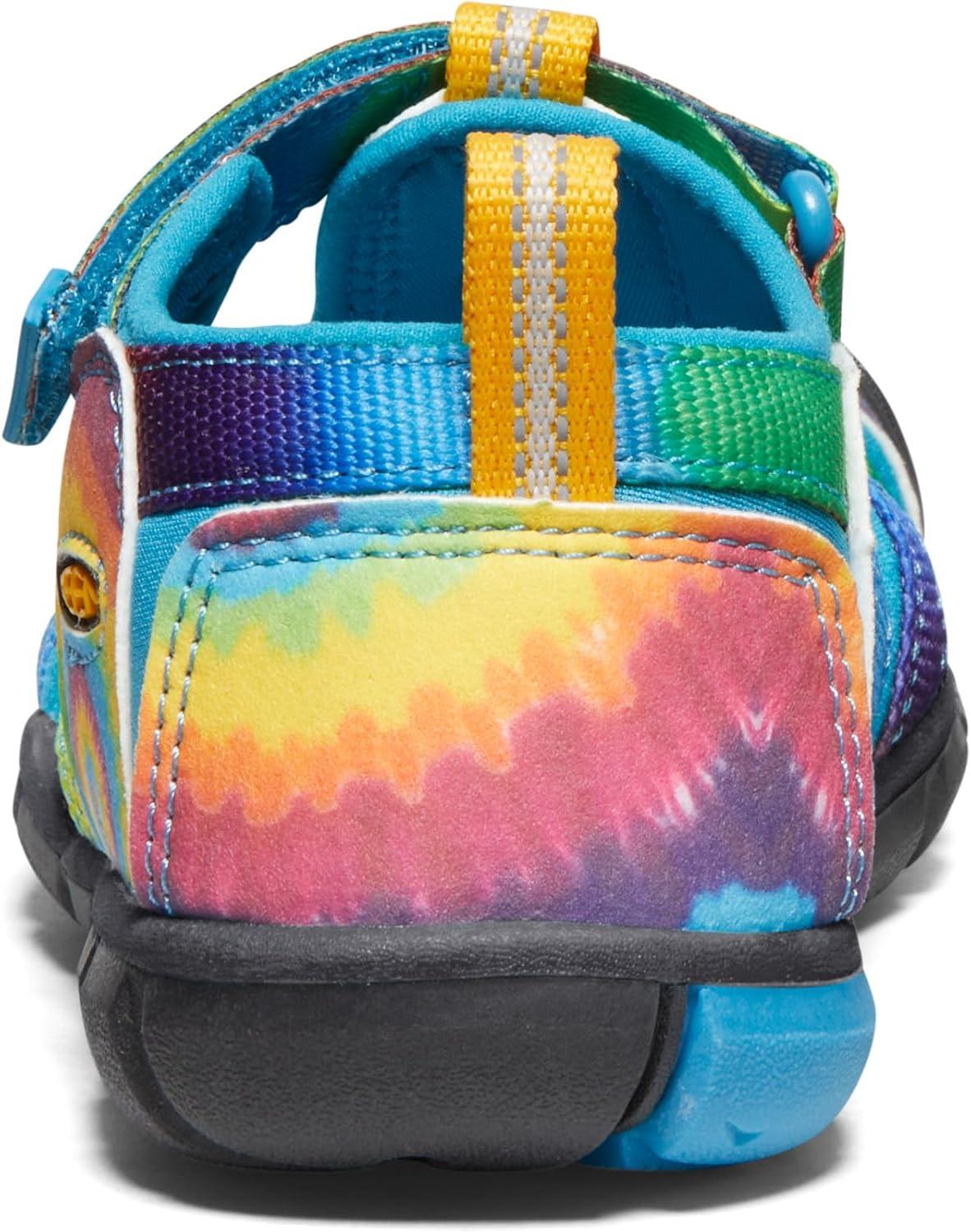 imageKEEN Boys Seacamp II CNX Sandal Little KidVivid BlueOriginal Tie Dye