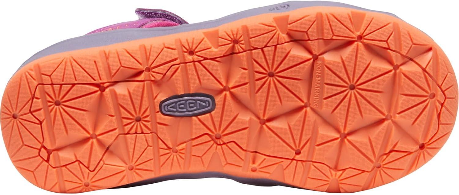 imageKEEN Kids Moxie Closed Toe SandalsPurple WineNasturtium