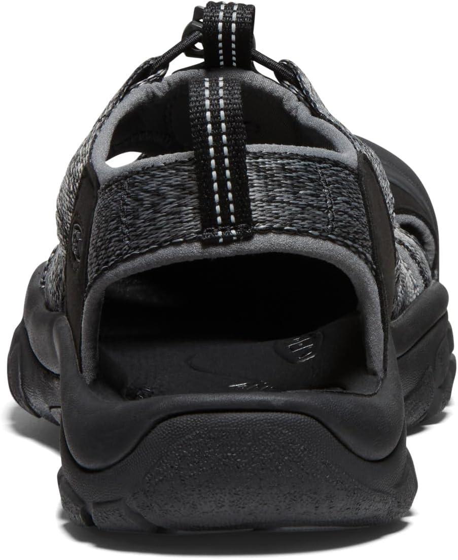 imageKEEN Mens Newport H2 Closed Toe Water SandalBlackSteel Grey