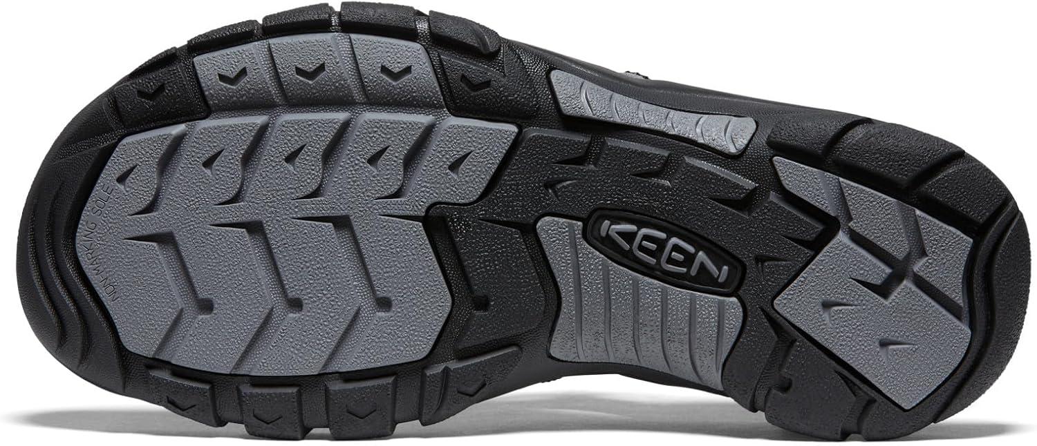 imageKEEN Mens Newport H2 Closed Toe Water SandalBlackSteel Grey