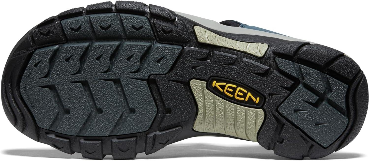 imageKEEN Mens Newport H2 Closed Toe Water SandalNavyMedium Grey