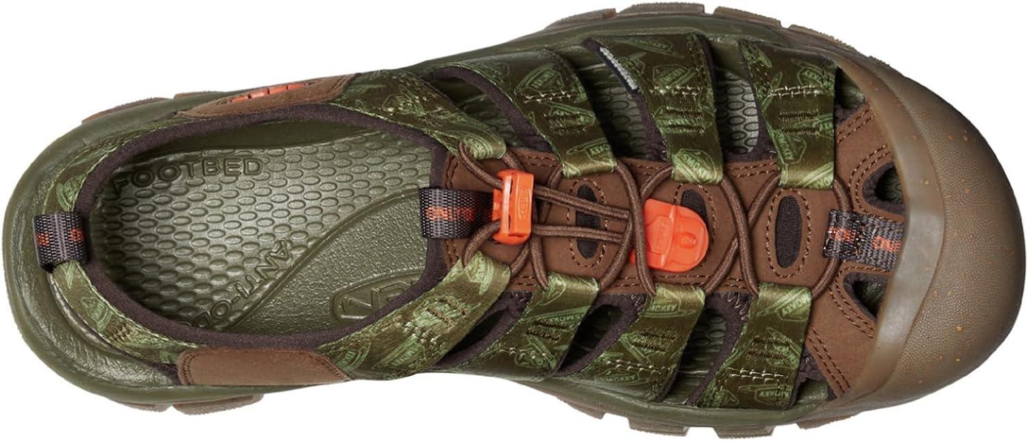 imageKEEN Mens Newport H2 Closed Toe Water SandalSmokey BearMilitary Olive