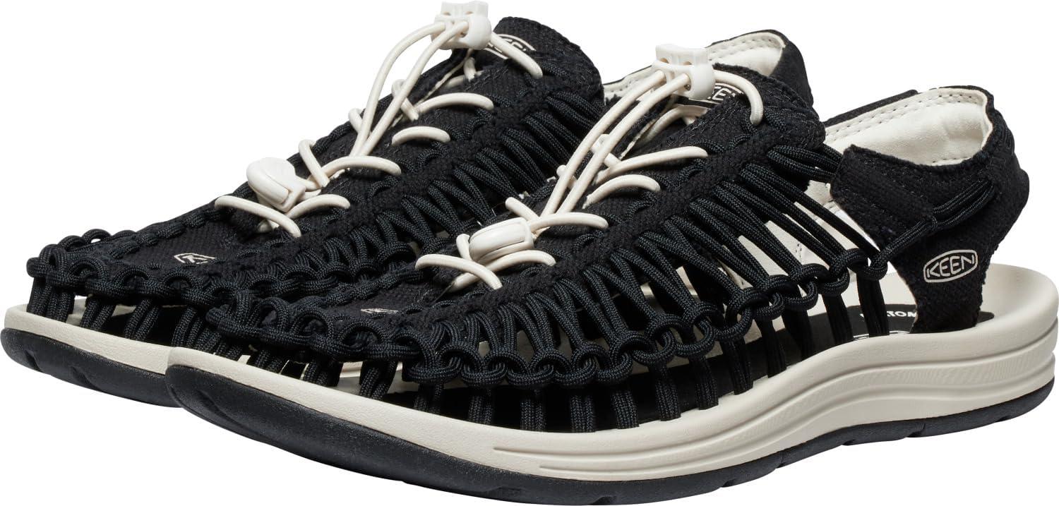 imageKEEN Mens Uneek Classic Two Cord SandalsBlackBirch