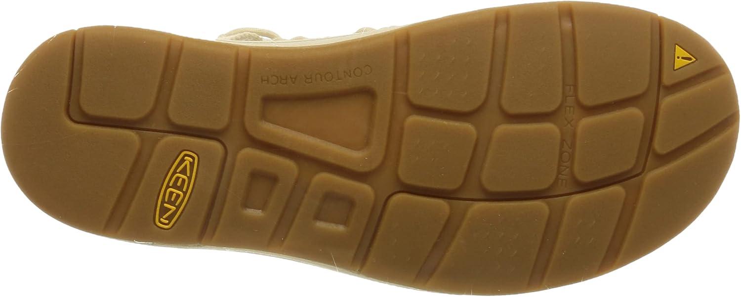 imageKEEN Mens Uneek Classic Two Cord SandalsNatural CanvasBirch