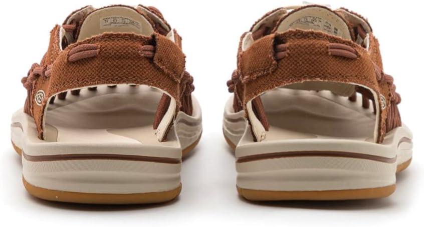 imageKEEN Mens Uneek Classic Two Cord SandalsTortoise ShellBirchCanvas