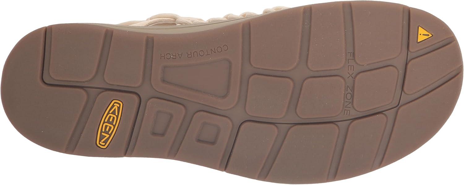 imageKEEN Mens Uneek Classic Two Cord SandalsWhite CapCornstalk