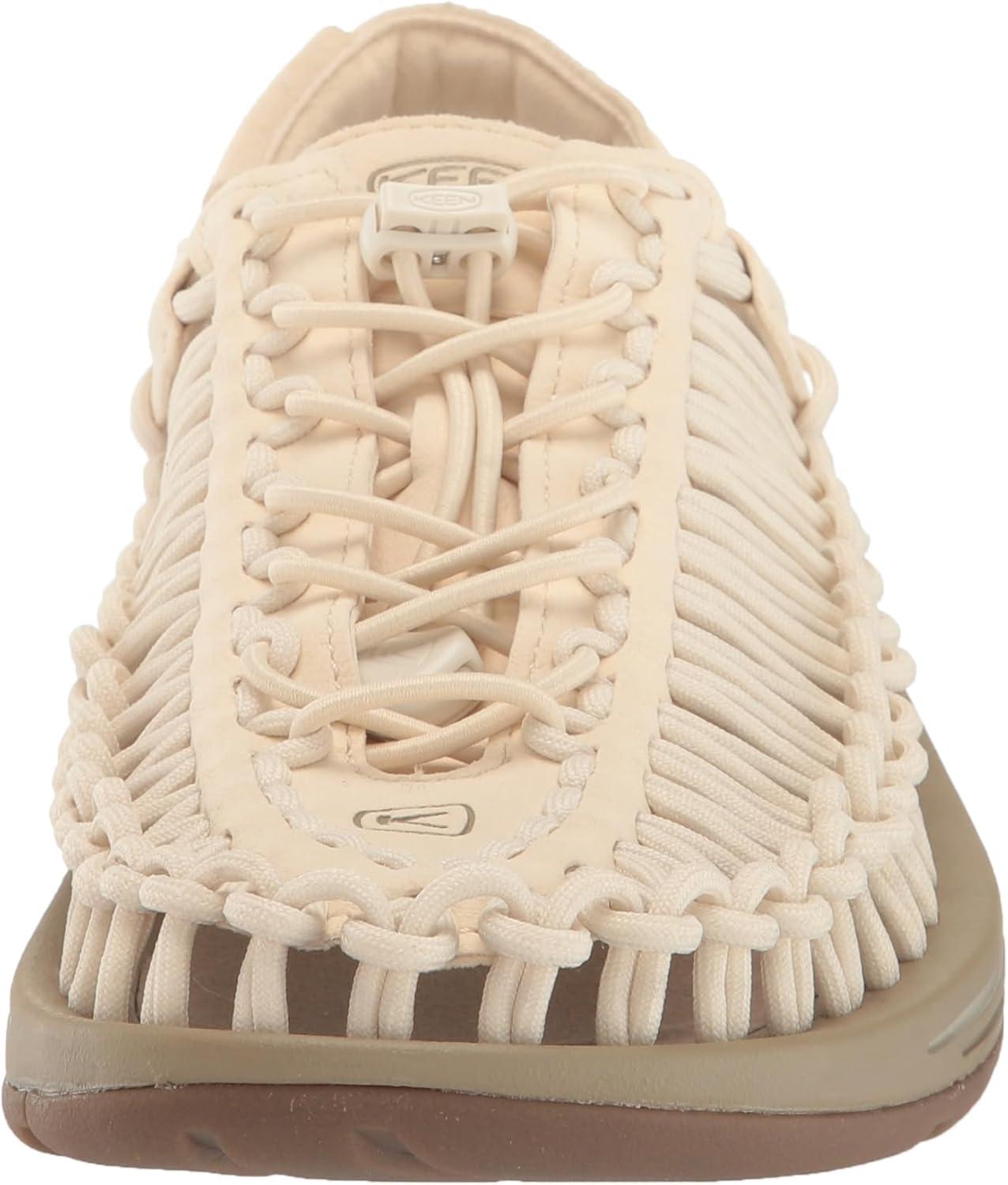 imageKEEN Mens Uneek Classic Two Cord SandalsWhite CapCornstalk