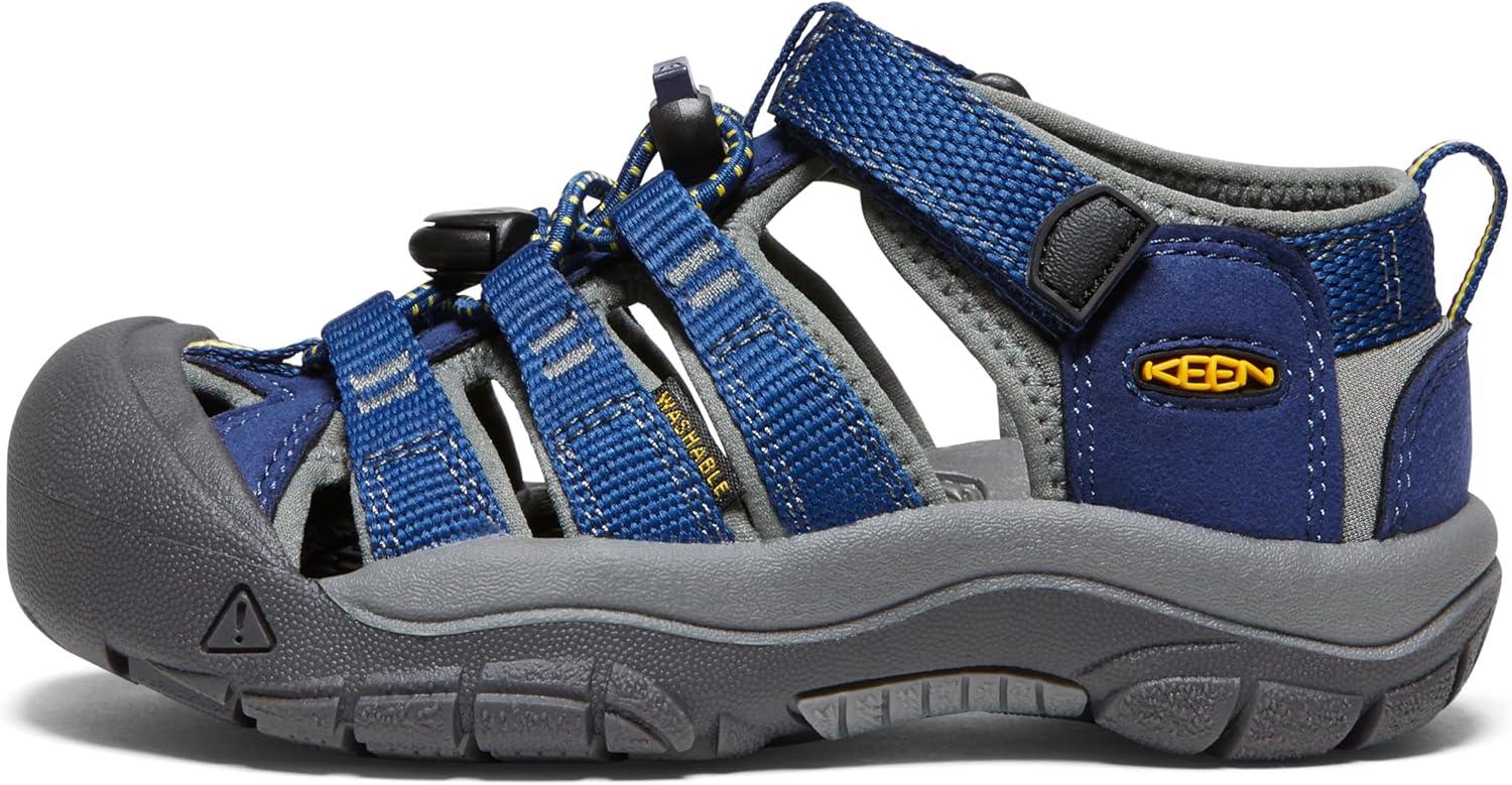 imageKEEN UnisexChild Newport H2 Closed Toe Water SandalsBlue DepthsGargoyle