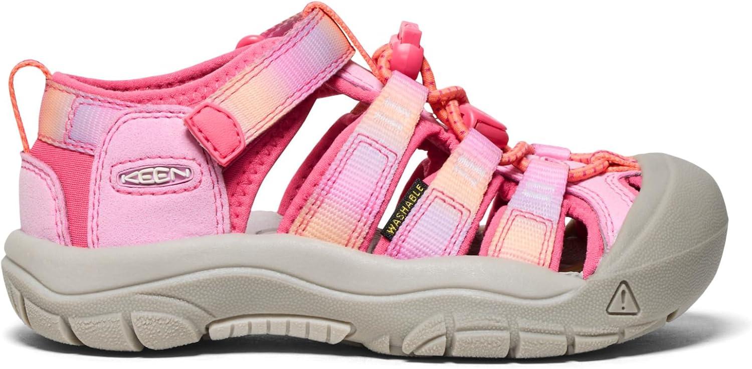 imageKEEN UnisexChild Newport H2 Closed Toe Water SandalsHot PinkOrchid Petal