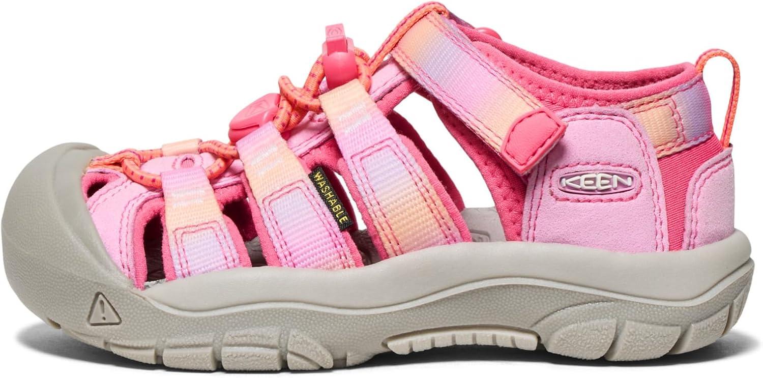 imageKEEN UnisexChild Newport H2 Closed Toe Water SandalsHot PinkOrchid Petal