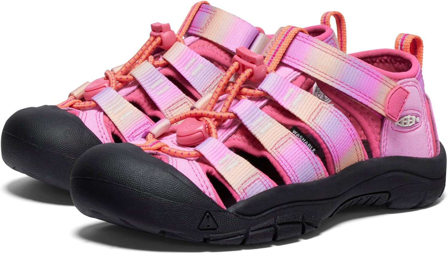 imageKEEN UnisexChild Newport H2 Closed Toe Water SandalsHot PinkPastel Lavender