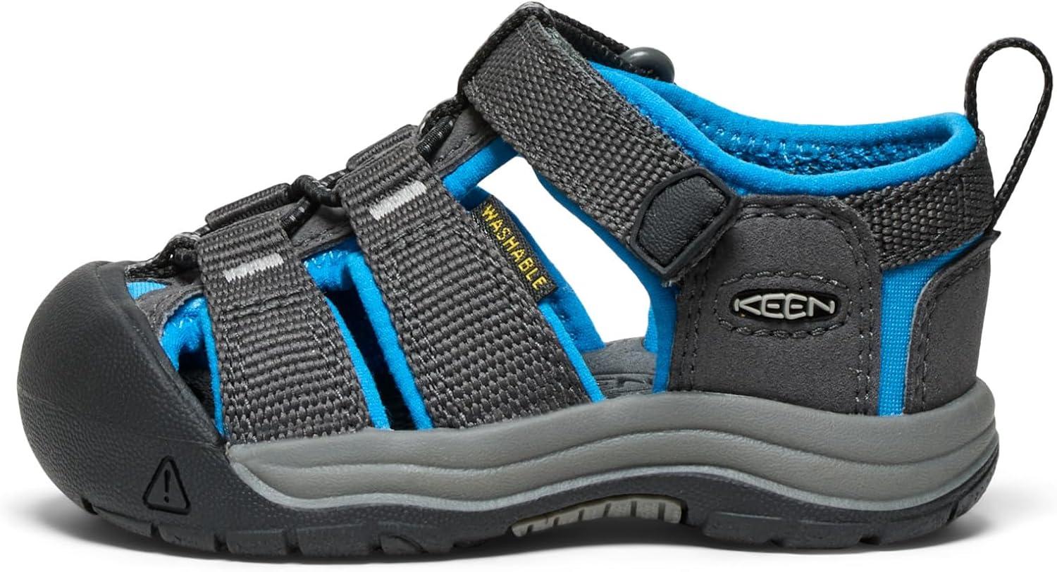 imageKEEN UnisexChild Newport H2 Closed Toe Water SandalsMagnetBrilliant Blue