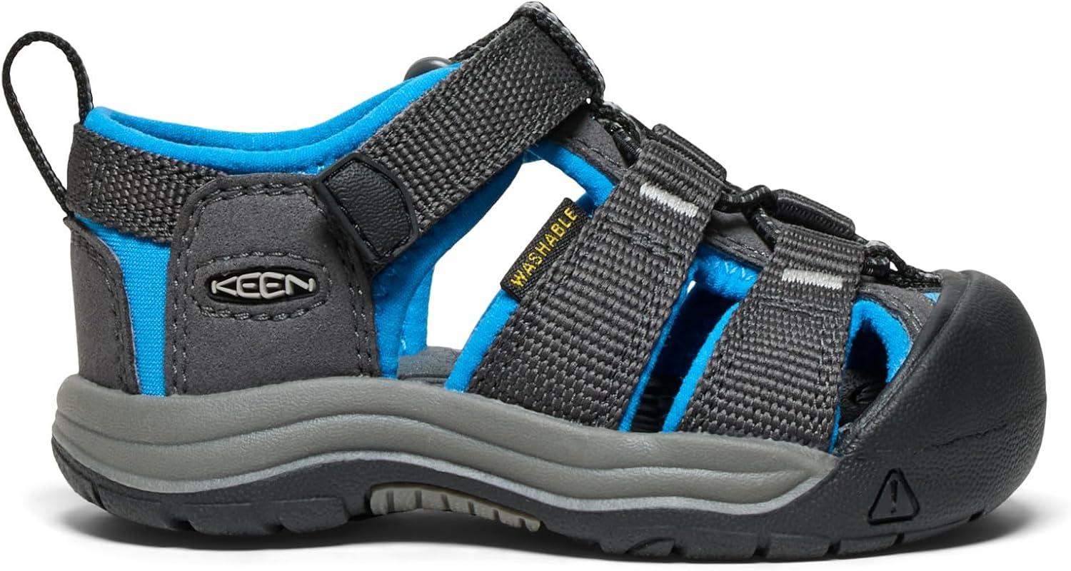 imageKEEN UnisexChild Newport H2 Closed Toe Water SandalsMagnetBrilliant Blue
