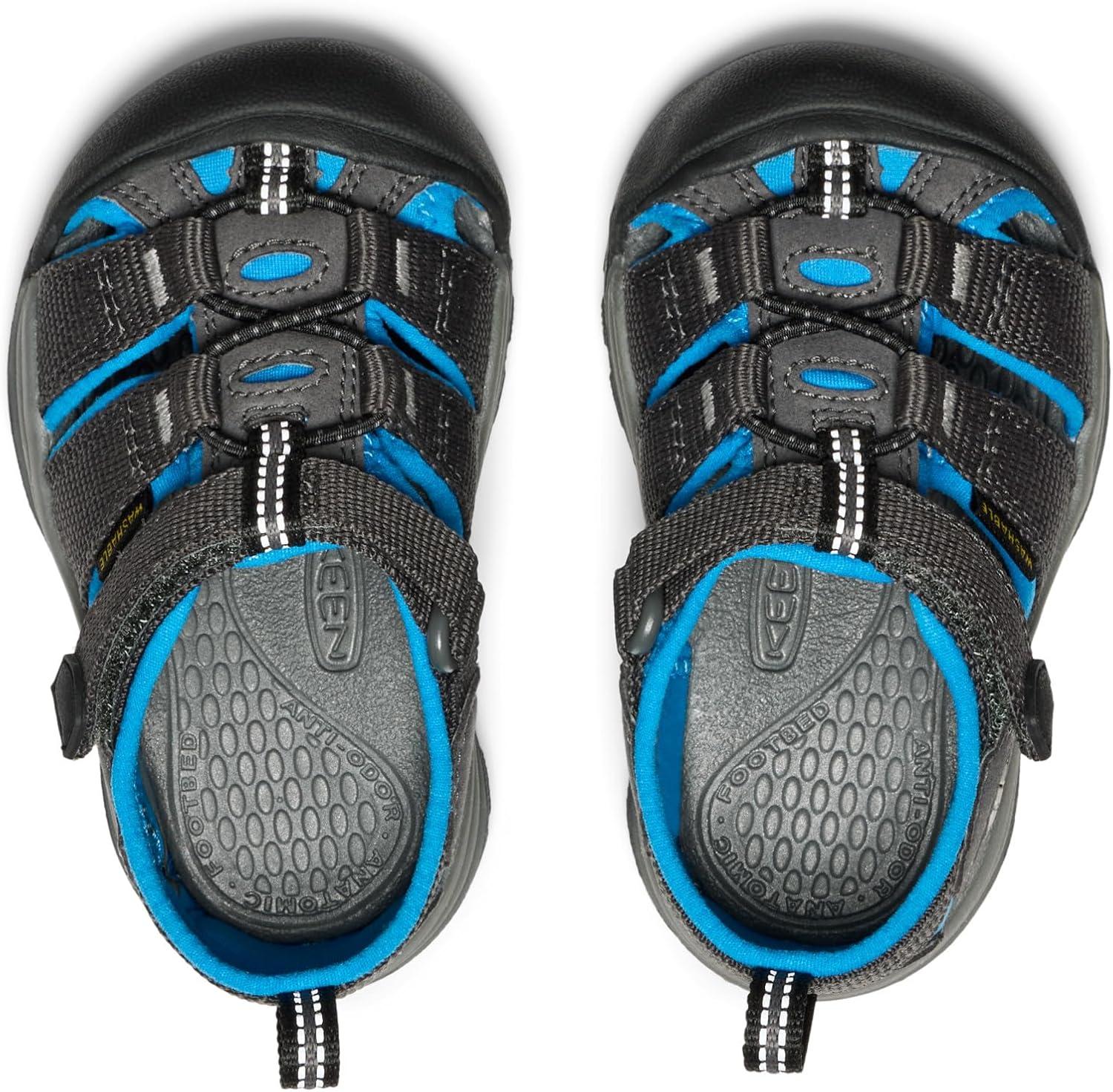 imageKEEN UnisexChild Newport H2 Closed Toe Water SandalsMagnetBrilliant Blue