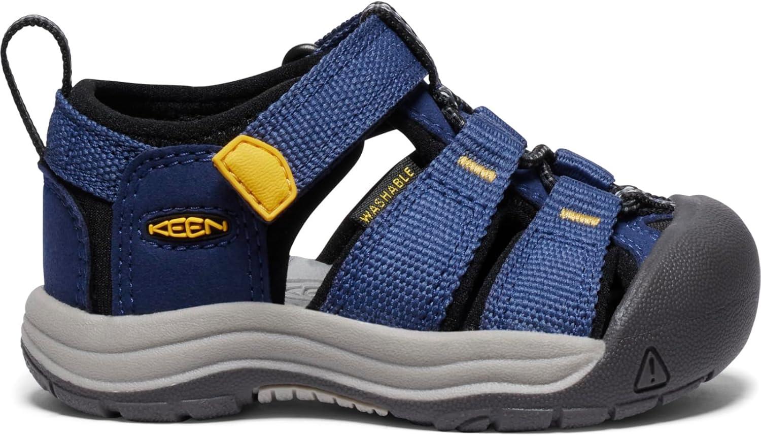 imageKEEN UnisexChild Newport H2 Closed Toe Water SandalsNaval AcademyKeen Yellow