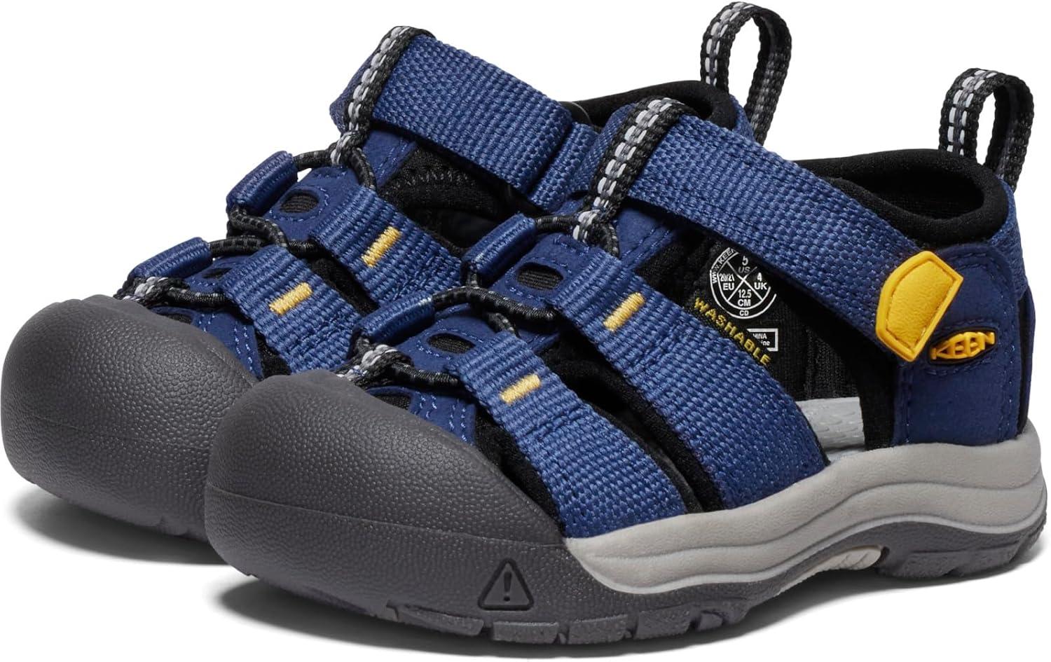 imageKEEN UnisexChild Newport H2 Closed Toe Water SandalsNaval AcademyKeen Yellow