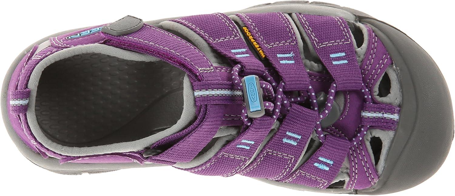 imageKEEN UnisexChild Newport H2 Closed Toe Water SandalsPurple MagicBlue Grotto