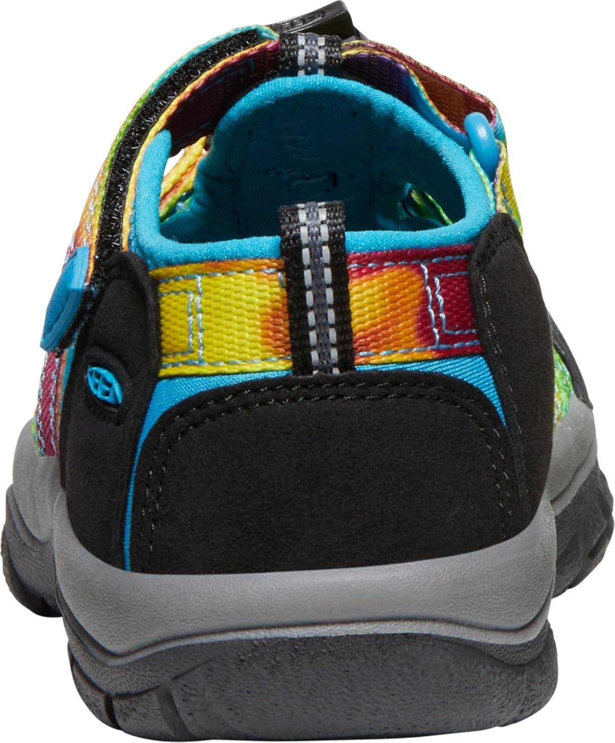 imageKEEN UnisexChild Newport H2 Closed Toe Water SandalsRainbow Tie Dye