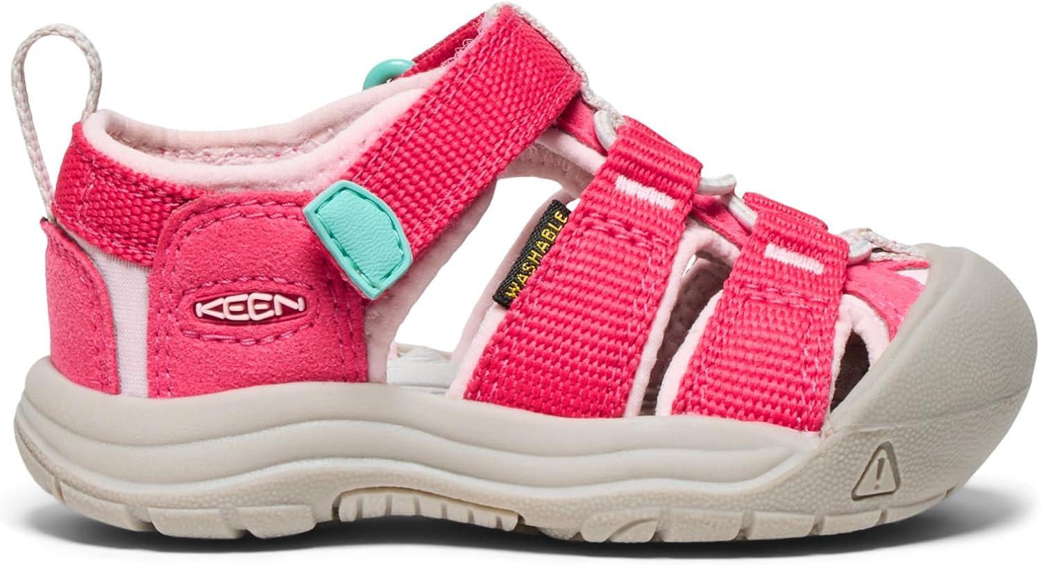imageKEEN UnisexChild Newport H2 Closed Toe Water SandalsRaspberryGiggle Pink