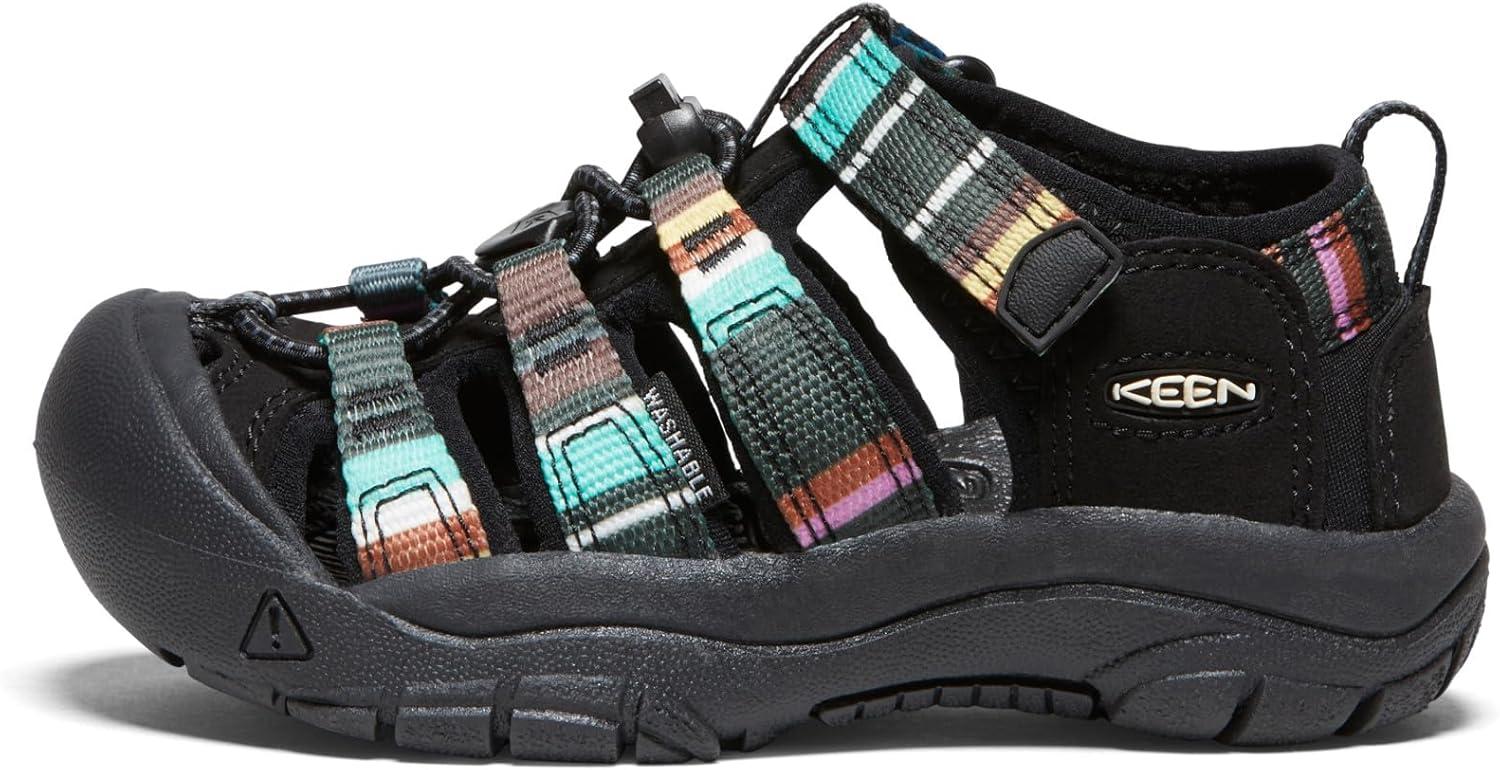 imageKEEN UnisexChild Newport H2 Closed Toe Water SandalsRaya Black