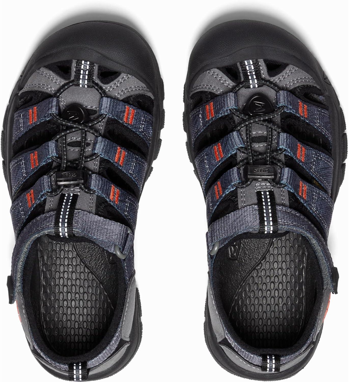 imageKEEN UnisexChild Newport H2 Closed Toe Water SandalsSteel GreyBlack