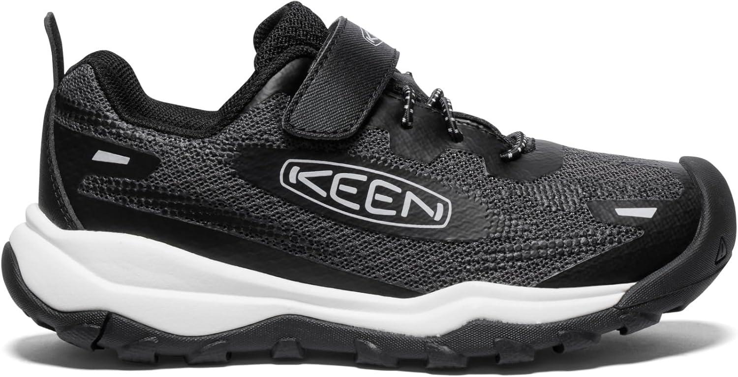 imageKEEN UnisexChild Wanduro Speed Breathable Comfortable Lightweight Easy onBlackVapor