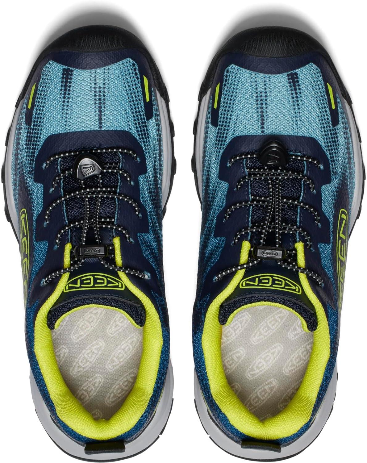 imageKEEN UnisexChild Wanduro Speed Breathable Comfortable Lightweight Easy onLegion BlueEvening Primrose