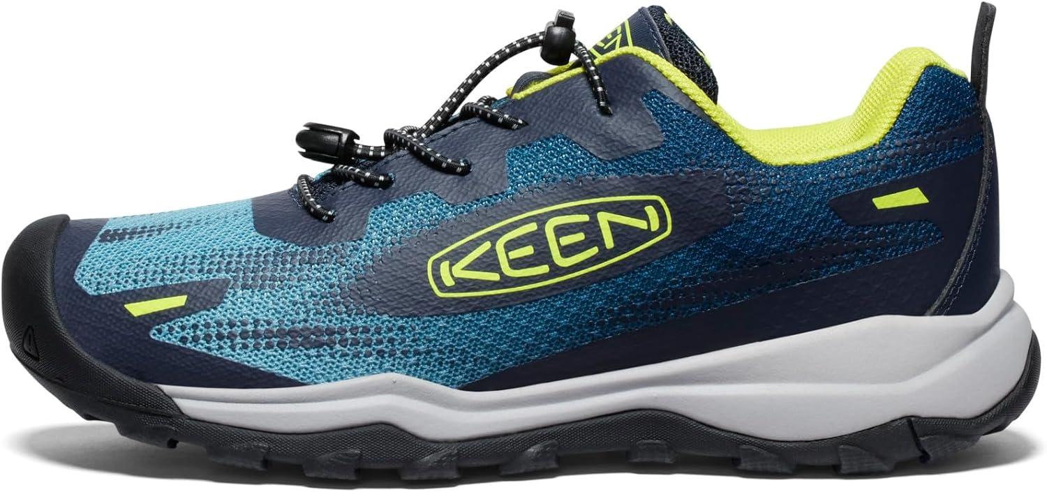 imageKEEN UnisexChild Wanduro Speed Breathable Comfortable Lightweight Easy onLegion BlueEvening Primrose
