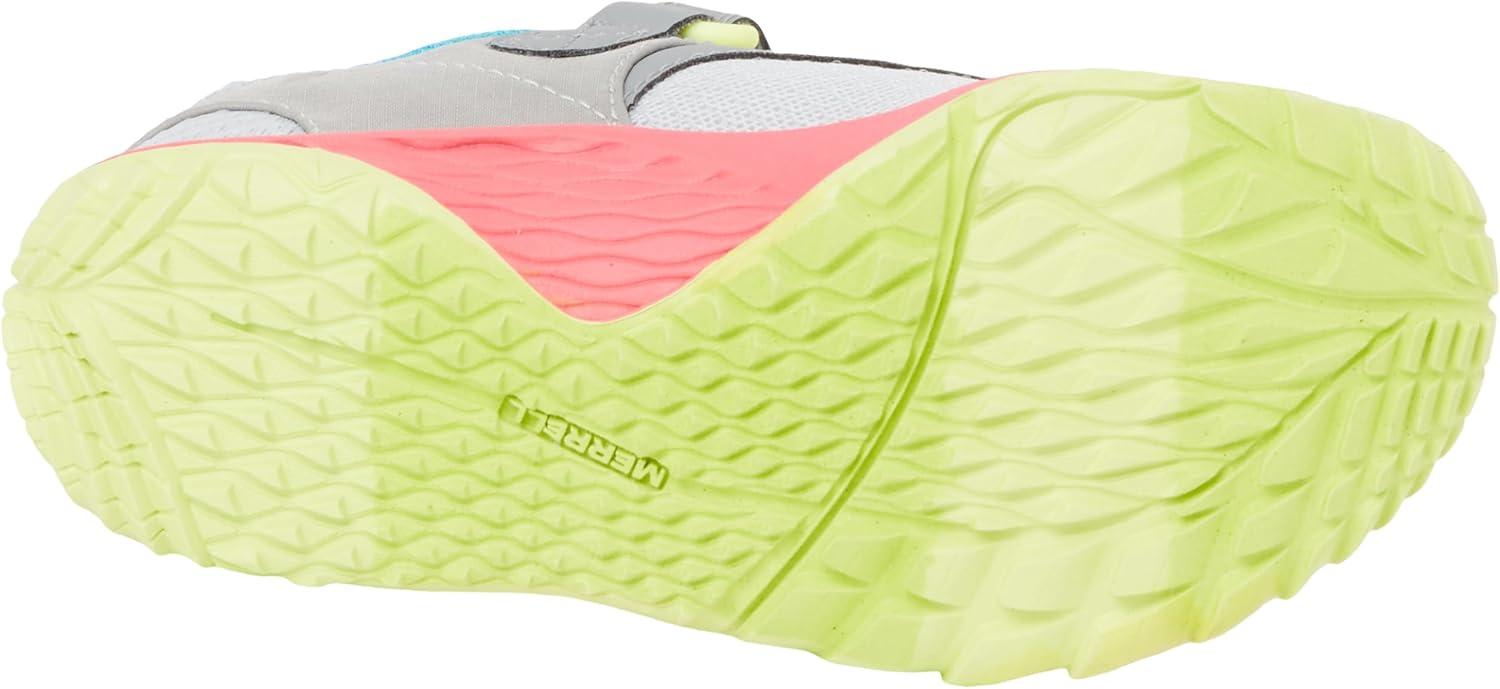 imageMerrell UnisexChild Trail Glove 7 aC ToddlerLittle Big Kid Hiking ShoeGreyPink