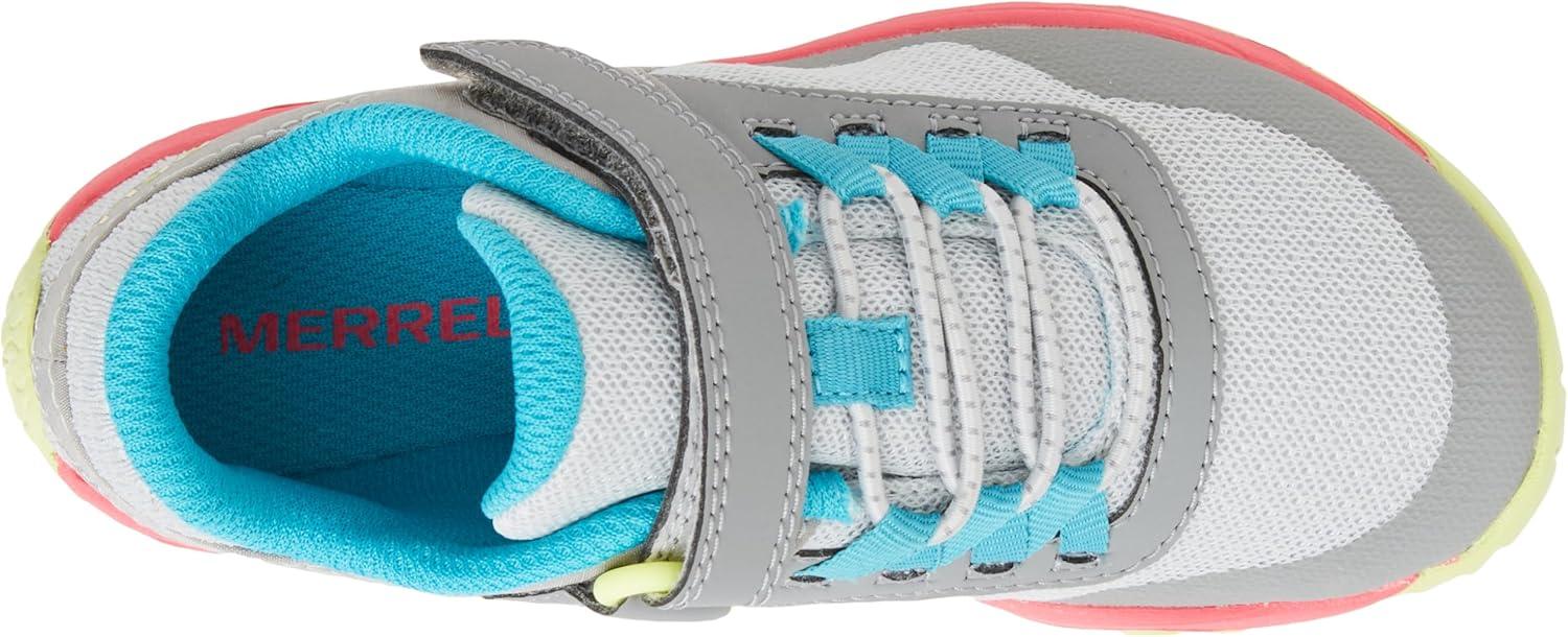 imageMerrell UnisexChild Trail Glove 7 aC ToddlerLittle Big Kid Hiking ShoeGreyPink