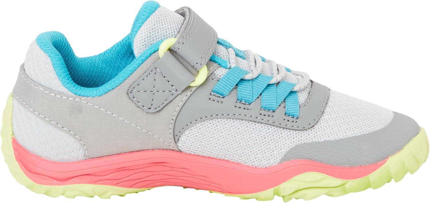 imageMerrell UnisexChild Trail Glove 7 aC ToddlerLittle Big Kid Hiking ShoeGreyPink