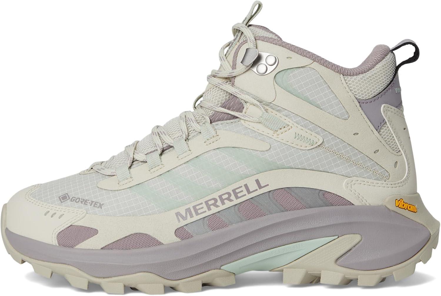 imageMerrell Womens Moab Speed 2 Mid GTX Hiking BootGreige