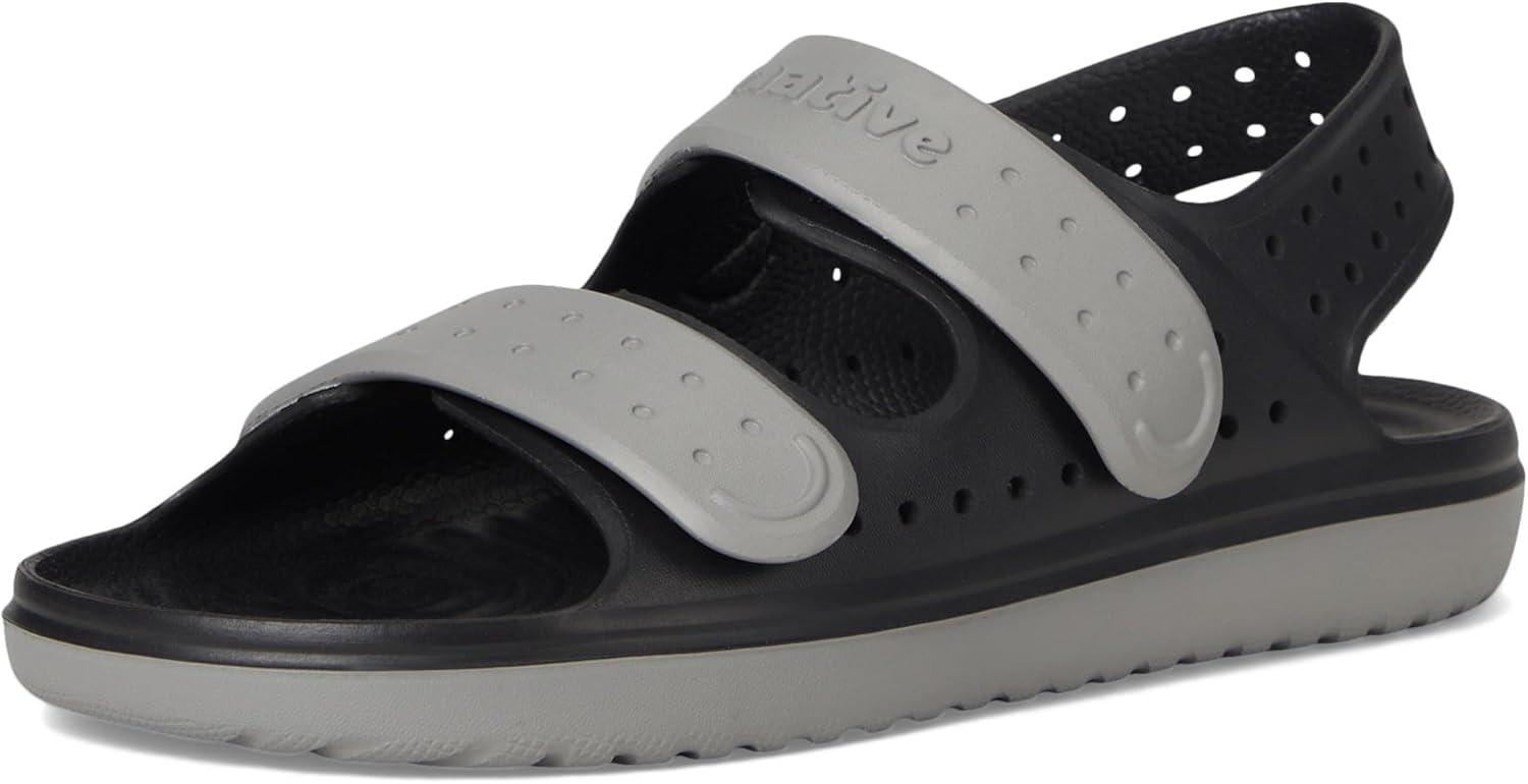 imageNative Shoes unisexchild Chase Little KidBig KidJiffy BlackSatellite Grey