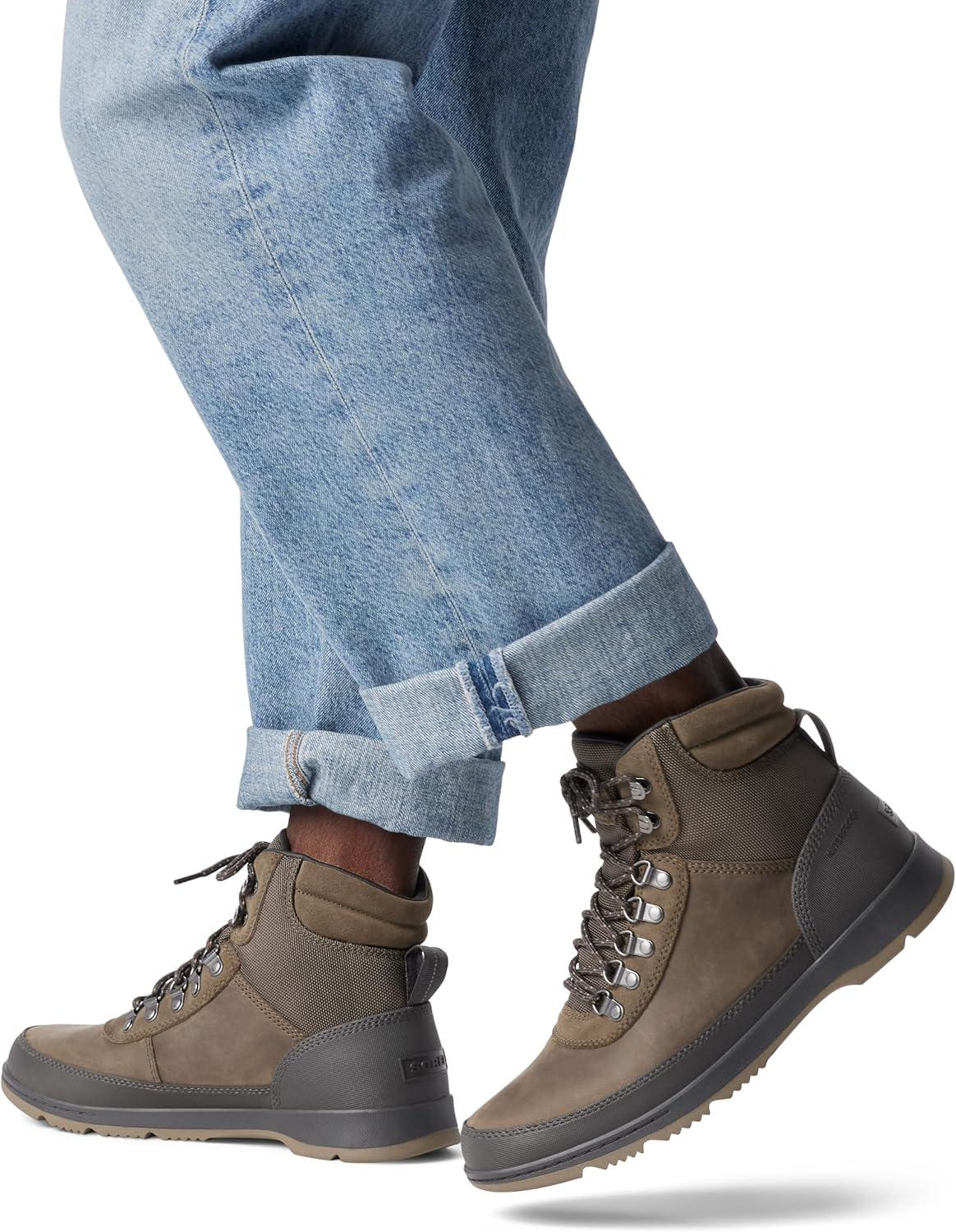 imageSOREL Mens Ankeny ll Hiker Plus Waterproof BootMajor Wet Sand