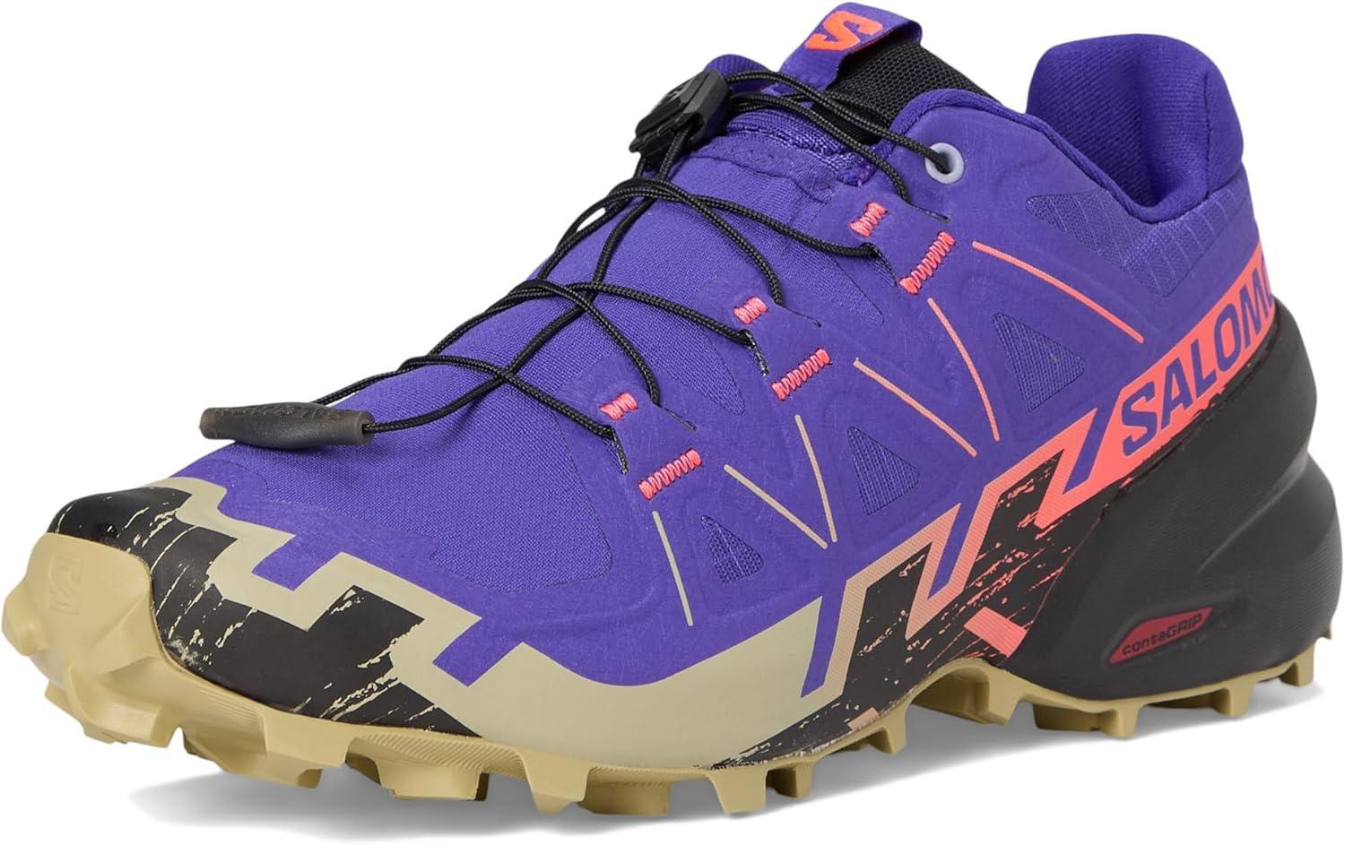 imageSalomon Womens Running ShoesLibertyBlackNeon Flame